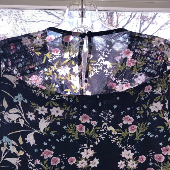 ♥️ HP 🌸Design Lab Hobo Style Adorable Floral Dress - XS - Picture 5 of 8